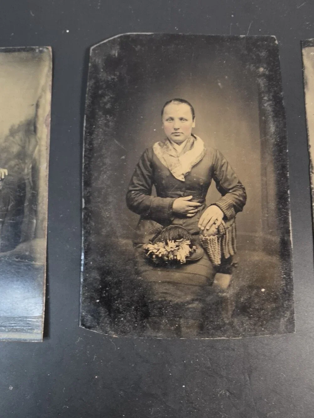 Tin Type Photos set three